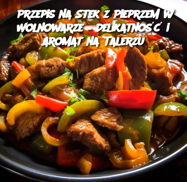 Przepis na Stek z Pieprzem w Wolnowarze – Delikatność i Aromat na Talerzu