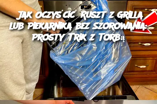 Jak Oczyścić Ruszt z Grilla lub Piekarnika bez Szorowania: Prosty Trik z Torbą