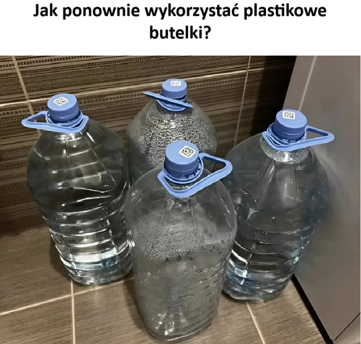 Jak ponownie wykorzystać plastikowe butelki?