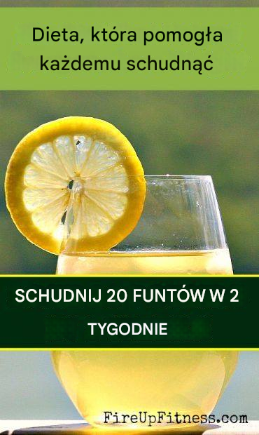 schudnąć 20 funtów w 2 tygodnie